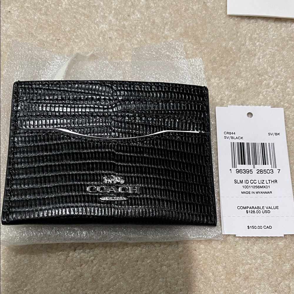 Coach Slim ID Case NWT